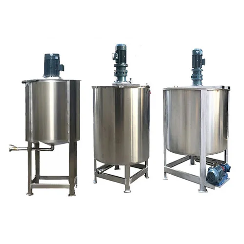 Mixing Tank With Agitator